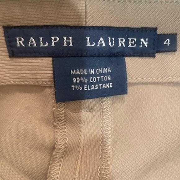 Ralph Lauren Equestrian Jodhpurs Pants – 2 PAIRS  Tan and Olive – Sz 4 - Picture 8 of 16